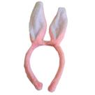 tiara coelho branco e rosa pascoa pelucia festa carnaval tiara coelho branco e rosa pascoa pelucia festa carnaval