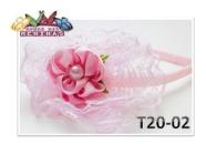 Tiara Com Flor Faixa De Cabelo Arcos Hairband Kit 5 Unidades