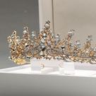 Tiara Coroa Strass Noivas Debutantes Luxo 29