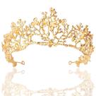 Tiara Crown Yean Wedding Princess Queen Rhinestone Gold Tiara Crown Yean Wedding Princess Queen Rhinestone Gold
