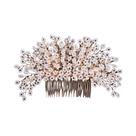 Tiara De Cabelo Com Pérolas E Cristais Dourados Para Mulheres, Acessórios De Cabelo Para Noivas E Tiara De Cabelo Com Pérolas E Cristais Dourados Para Mulheres, Acessórios De Cabelo Para Noivas E
