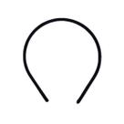 tiara de cabelo forrada de tecido 5mm extra fina confortavel
