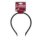 Tiara de Cabelo Zalike Tradicional Trançada Preta Acessório Elegante para Penteados e Looks