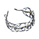 Tiara De Cristal Com Pérolas E Strass Azul Para Mulheres, Acessório De Cabelo Para Festas E Tiara De Cristal Com Pérolas E Strass Azul Para Mulheres, Acessório De Cabelo Para Festas E