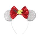 Tiara De Lantejoulas Disney Dumbo Mickey Mouse Para Mulheres, Acessórios De Cabelo Para Festas