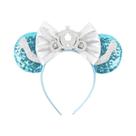 Tiara De Lantejoulas Mickey Mouse Lilo & Stitch Para Mulheres, Acessório De Cabelo Para Festas Para