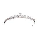 Tiara De Noiva Barroca Com Cristais De Strass Para Mulheres, Joia De Cabelo Para Casamento, Presente