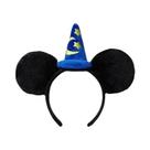 Tiara De Orelhas Da Minnie Mouse Blue Star Em Poliéster Macio Para Meninas, Presente De Aniversário