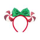 Tiara De Orelhas Da Minnie Mouse Com Lantejoulas Rosa Disney Space Mountain Lunar 2022 Acessório De