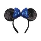 Tiara De Orelhas De Rato Com Bolinhas De 4 Polegadas Para Meninas, Acessório De Cabelo Para Festas,