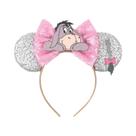 Tiara De Orelhas De Rato Do Castelo Da Disney Com Fogos De Artifício Para Meninas, Laço De