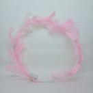 Tiara de Penas com LED - Aurora de Anjinho Iluminado