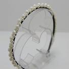 Tiara de Pérolas Branca