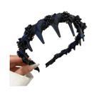 Tiara De Resina Marrom Com Dentes Ondulados Para Mulheres E Meninas, Acessório De Cabelo Coreano Com Tiara De Resina Marrom Com Dentes Ondulados Para Mulheres E Meninas, Acessório De Cabelo Coreano Com