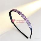 Tiara de Strass Geométrica com Pedraria X e Cristais de Luxo, Moda Blogueira, Penteado Noiva/ Festa Tiara de Strass Geométrica com Pedraria X e Cristais de Luxo, Moda Blogueira, Penteado Noiva/ Festa