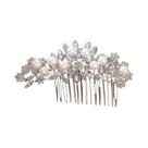 Tiara de Strass para Noiva - Luxuosa Presilha de Cabelo para Casamentos e Festas