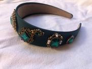 Tiara Feminina Esmeralda