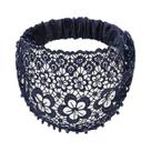 Tiara Feminina Estilo Boêmio Cáqui Com Pérolas Falsas E Flores Vazadas Faixa De Cabelo Casual