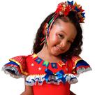 Tiara Festa Junina Infantil de Luxo Bandeirinhas e Chapéu Tiara Festa Junina Infantil de Luxo Bandeirinhas e Chapéu