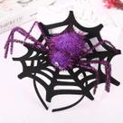 Tiara Halloween Aranha Roxa