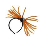 Tiara Halloween Patinhas De Aranha pra Menina Com Enfeite De Tule