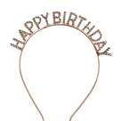 Tiara Happy Birthday Feliz Anivérsario Festa Arquinho T6