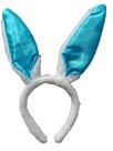 Tiara Orelha De Coelho Da Páscoa Adulto Infantil Festa - cor azul Tiara Orelha De Coelho Da Páscoa Adulto Infantil Festa - cor azul