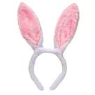 Tiara Orelhas De Coelho Em Pelúcia