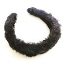Tiara Pelúcia Preta