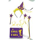Tiara, Placa e Brinco Carnaval Essa Fada EVA Vivarte - Inspire sua Festa Loja