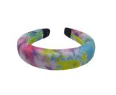 Tiara Tie Dye em Tecido - Acessório de Cabelo