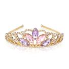Tiara Vinjewelry Rapunzel Tangled Gold Crown para meninas