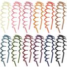 Tiaras de plástico Zig Zag Duufin Sharks Tooth 12 peças