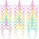 Tiaras de Unicórnio Zddaoole - Kit com 24 Unidades para Meninas