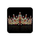 Tiaras para mulheres COCIDE Red Crowns Queen of Hearts Crystal