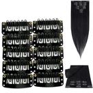 Tic Tac Preto para Mega Hair com 10un