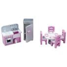 Tidlo Wooden Doll's House Kitchen Furniture Play Set Accesso Tidlo Wooden Doll's House Kitchen Furniture Play Set Accesso