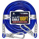 Tie Out Cable WATFOON 30m Heavy Duty Steel Leash