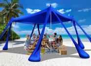 Tienda de Playa Ahititi Refugio Solar Canopy 3x3m con Bolsas de Arena y Pala