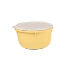 Tigela Batedeira Tupperware 2L Amarela - Ideal para Preparação e Armazenamento