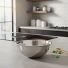 Tigela Bowl Aço Inoxidável 14cm Bacia Resistente Multiuso