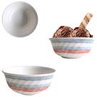 Tigela Bowl de Melamina Decorado Para Sobremesas 390ml