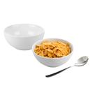 Tigela Bowl De Vidro Redonda Sobremesa Branco Opaline 700ml