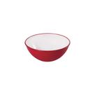 Tigela Bowl Duo Chef 860ml Vermelho Branco Plasutil - 008327