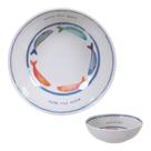 Tigela Bowl Fundo Melamina 650ml Estampa Peixes Mesa Posta Tigela Bowl Fundo Melamina 650ml Estampa Peixes Mesa Posta