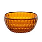 Tigela bowl guzzini em acrílico vanity terra 30cm caramel 129730te57