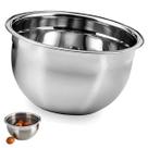 Tigela Bowl Inox Bacia Cumbuca Cozinha Receita Preparo Versatil Multiuso Casa Lanchonete Restaurante