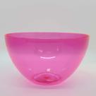 Tigela Bowl Pink Transparente 900 ml - 1 Unidade - Agraplast - Rizzo Tigela Bowl Pink Transparente 900 ml - 1 Unidade - Agraplast - Rizzo