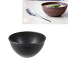 Tigela Bowl Pote 300ml Preto Sobremesa Sushi Shimeji