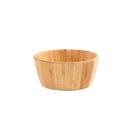 Tigela Bowl Saladeira Bambu Natural Fruteira Redonda 20cm